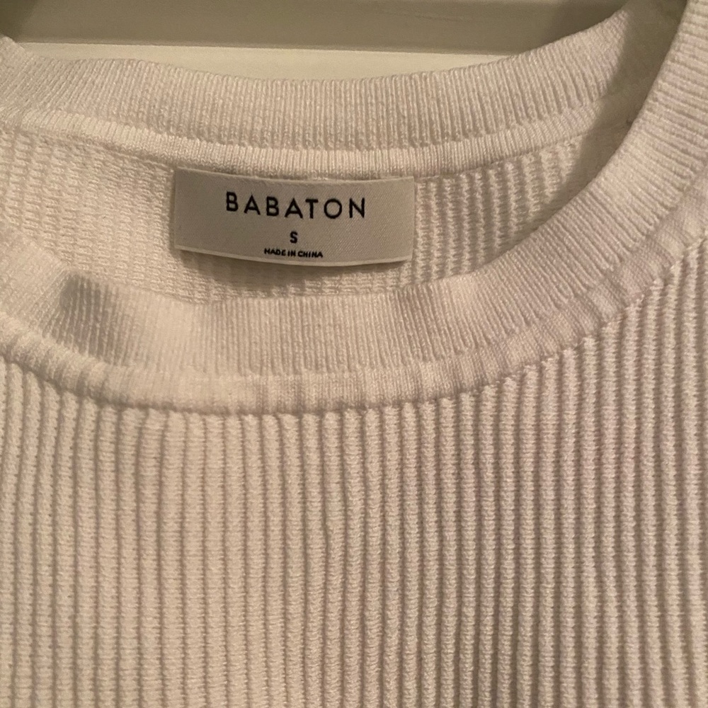 Aritzia sculpt knit top